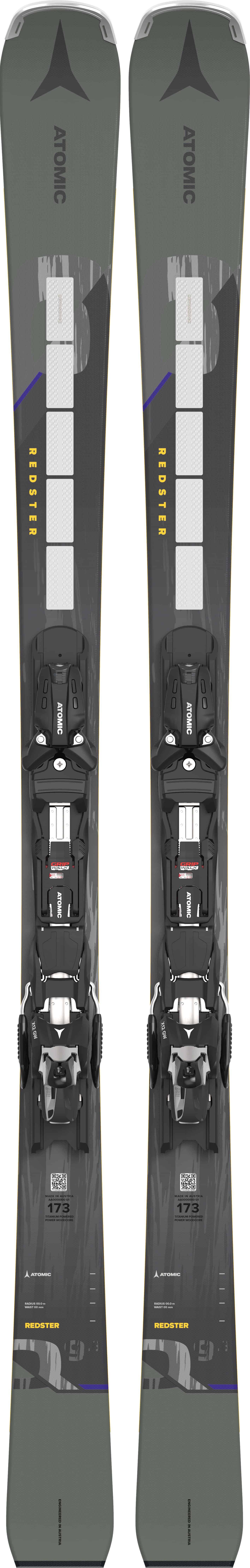 Atomic Redster Q9.8 Revoshock S Mens Skis with X12 Bindings 2024 Atomic Redster Q9.8 Revoshock S Mens Skis with X12 Bindings 2024