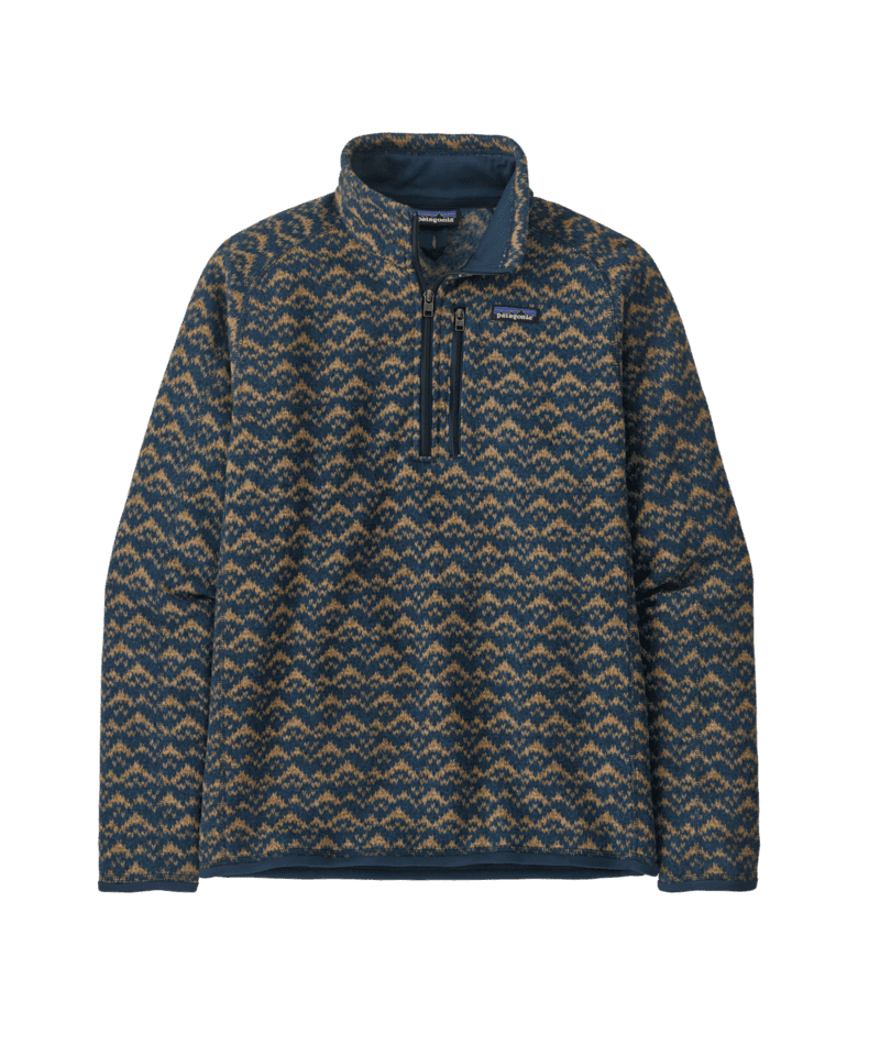 Patagonia Better Sweater Mens 1/4 Zip Pullover 2024. Ken Jones Ski Mart