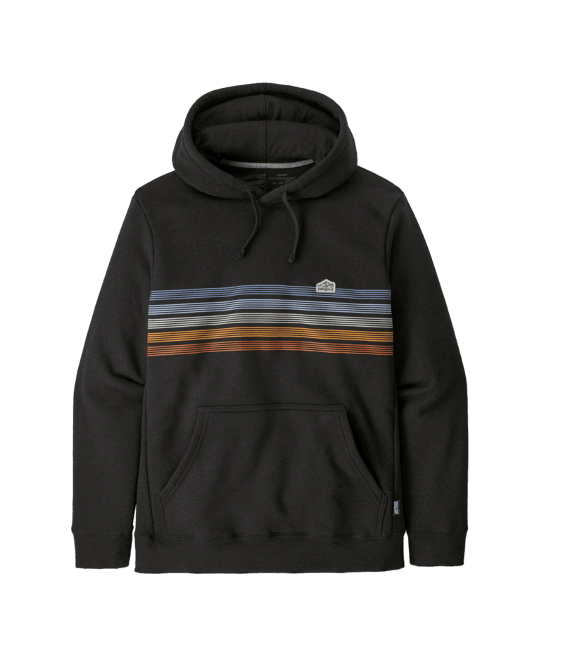 Patagonia line logo hoodie outlet