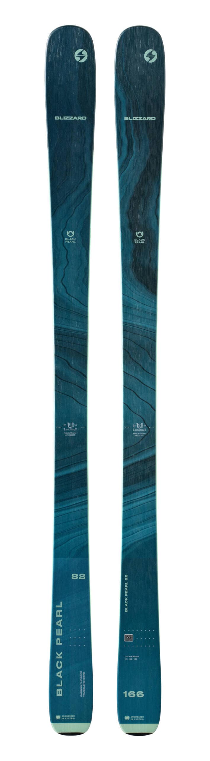Blizzard Black Pearl 82 Womens Skis 2024 Ken Jones Ski Mart