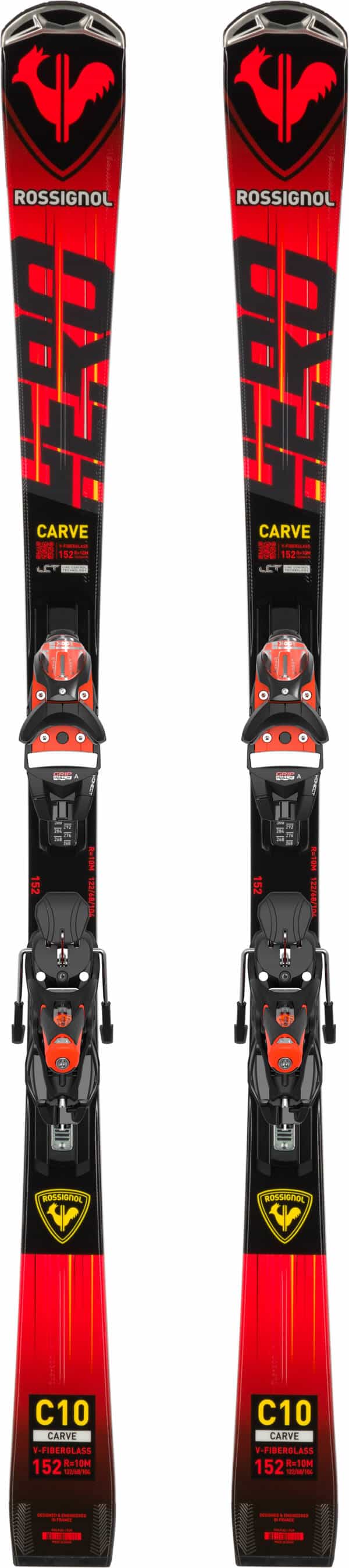 Rossignol Hero Carve Race Skis with SPX 12 Binding 2024