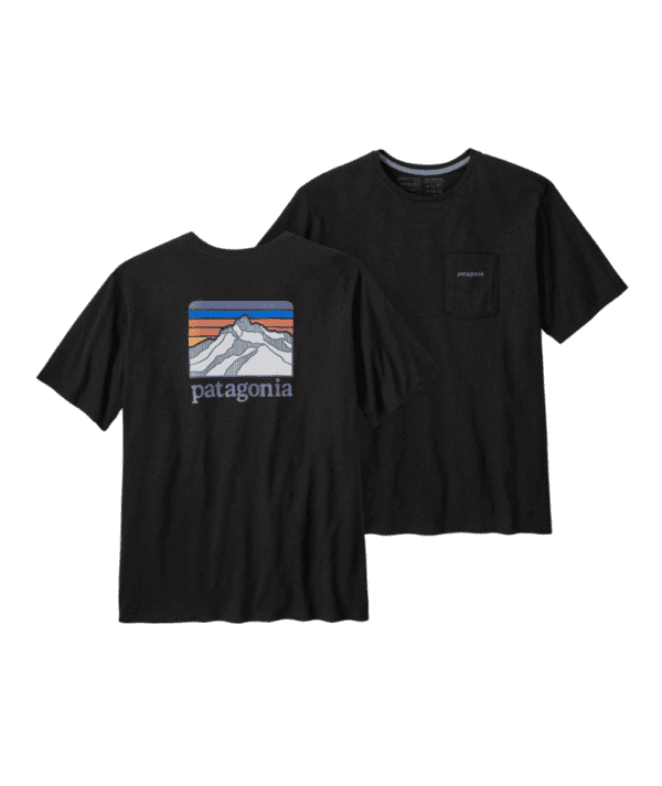 Patagonia Line Logo Ridge Pocket Mens Responsibili-Tee 2024 - Image 2