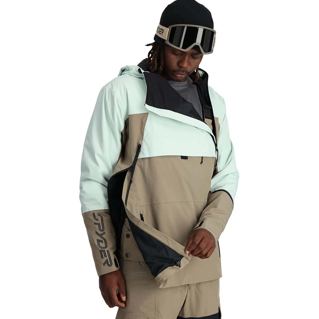 Spyder All Out Mens Anorak Jacket 2024 Ken Jones Ski Mart