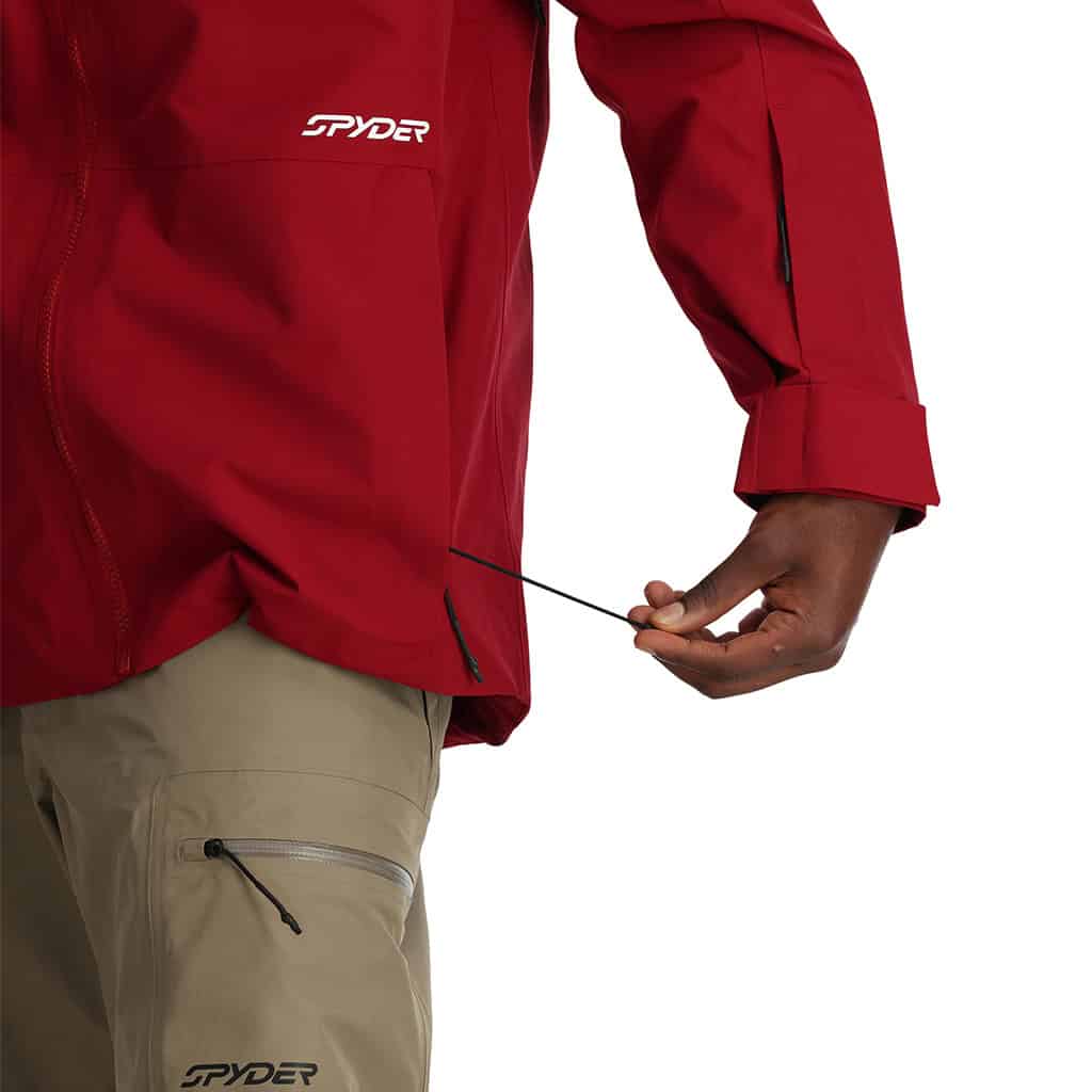 Spyder Jagged GTX Mens Shell Jacket 2024 Ken Jones Ski Mart