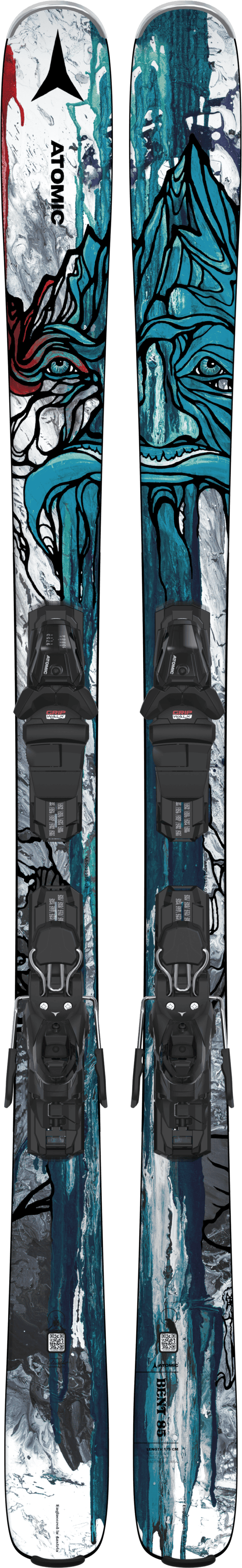 Atomic Bent 85 Mens Skis with M10 GW Bindings 2024