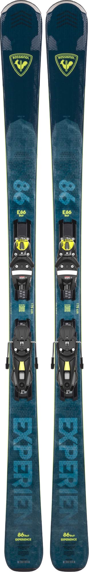 Rossignol Experience 86 Basalt Mens Skis with NX 12 Bindings 2024