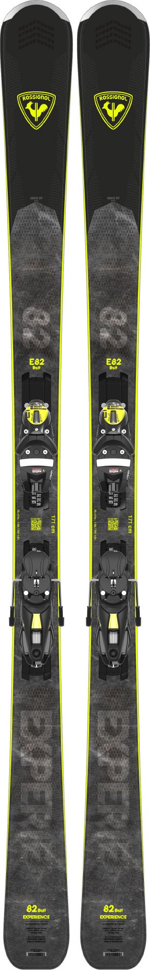 Rossignol Experience 82 Basalt Mens Skis with NX 12 Bindings 2024