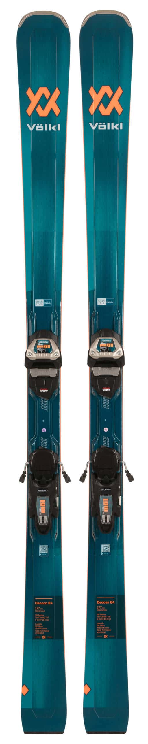 Volkl Deacon XTD Mens Skis with Vmotion 11 Bindings 2024 Ken Jones
