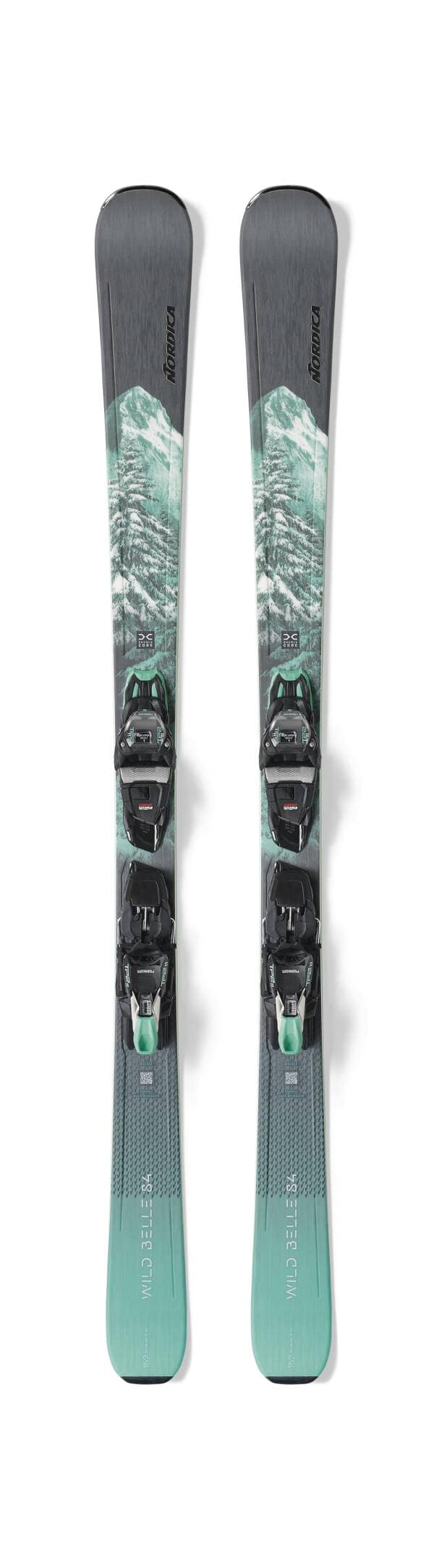 Nordica Wild Belle DC 84 Womens Skis with TP2 Light 11 Bindings 2025
