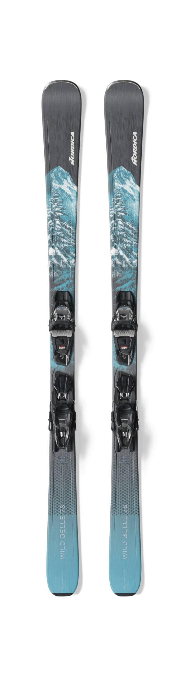 Nordica Wild Belle 78 CA Womens Skis with TP2 Compact 10 Bindings 2025