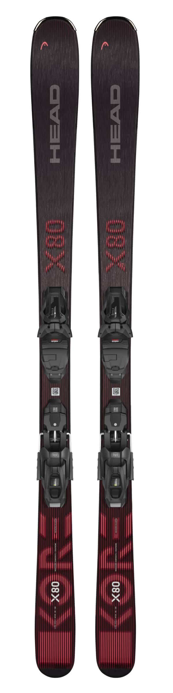 Head Kore X 80 LYT Mens Skis with PR 10 Bindings 2024