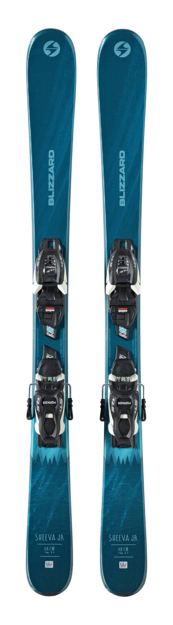 Blizzard Sheeva Twin Junior Skis with 4.5 Marker Bindings 2024