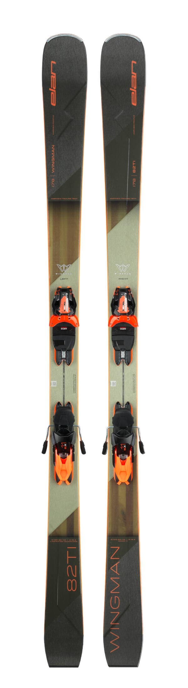 Elan Wingman 82 TI Men's Skis with ELX 11 Bindings 2025
