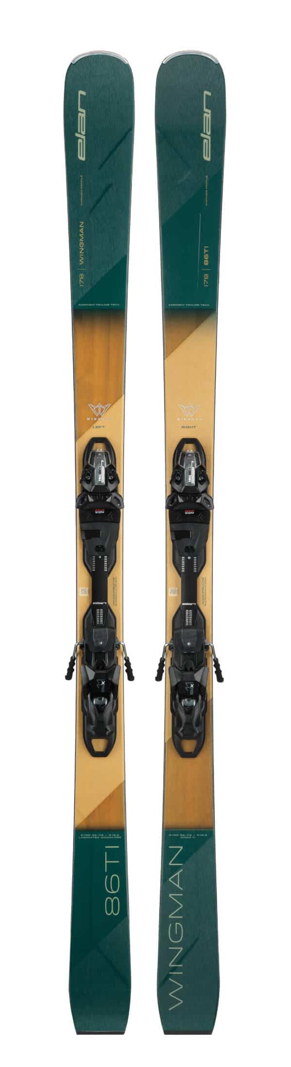 Elan Wingman 86 TI Mens Skis with EMX 11 Bindings 2025