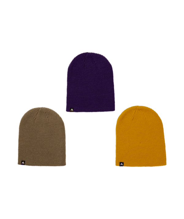 Burton Recycled DND 3 Pack Junior Beanies 2025 - Image 2