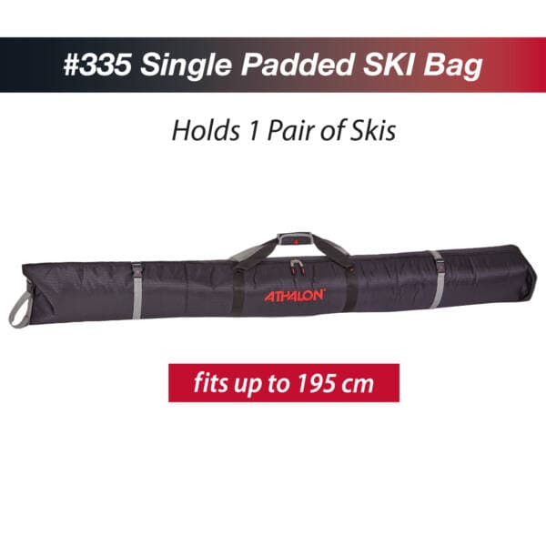 Athalon Single Padded Ski Bag - Image 2