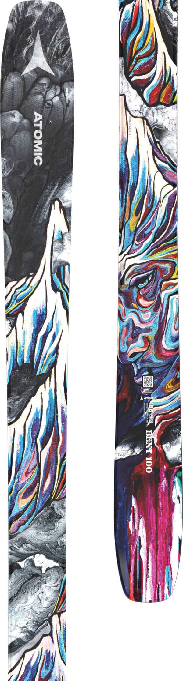 Atomic Bent 100 Men's Skis 2025 - Image 4