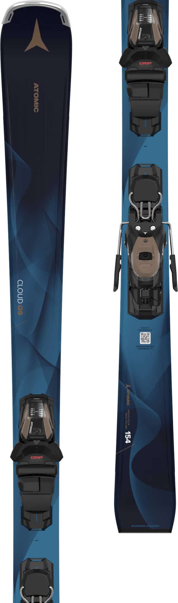 Atomic Cloud Q9 Women's Skis with M10 Bindings 2025 - Image 6
