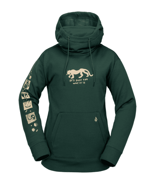 Volcom Riding Hydro Pullover Women's Sweatshirt 2025 - Image 2