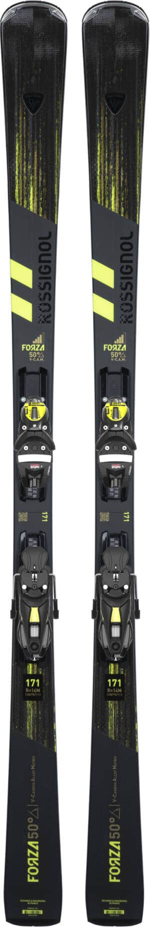 Rossignol Forza 50° V-CAM Men's Skis with NX 12 Bindings 2025