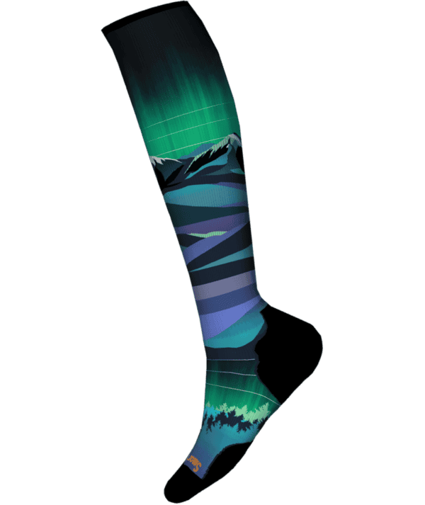 Smartwool Ski Targeted Cushion Compression Print OTC Women's Socks