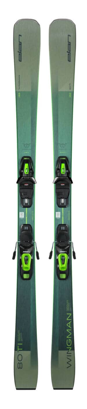 Elan Wingman 80 TI Men's Skis with ELX 10 Bindings 2026