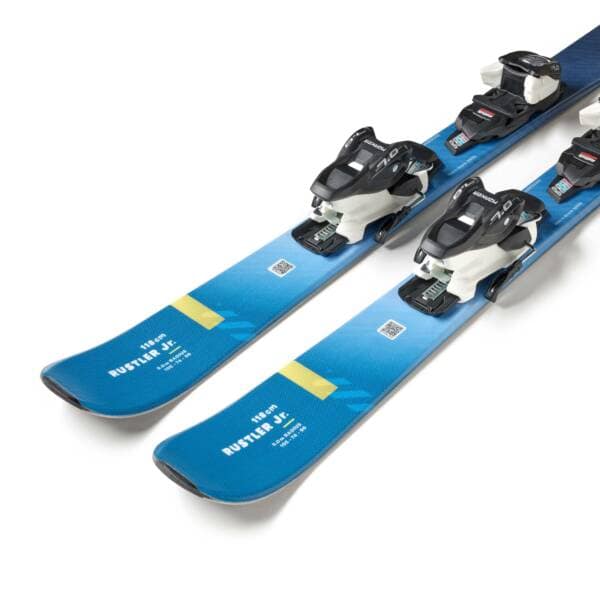 Blizzard Rustler Twin Junior Skis with Marker 4.5 Bindings 2026 - Image 2