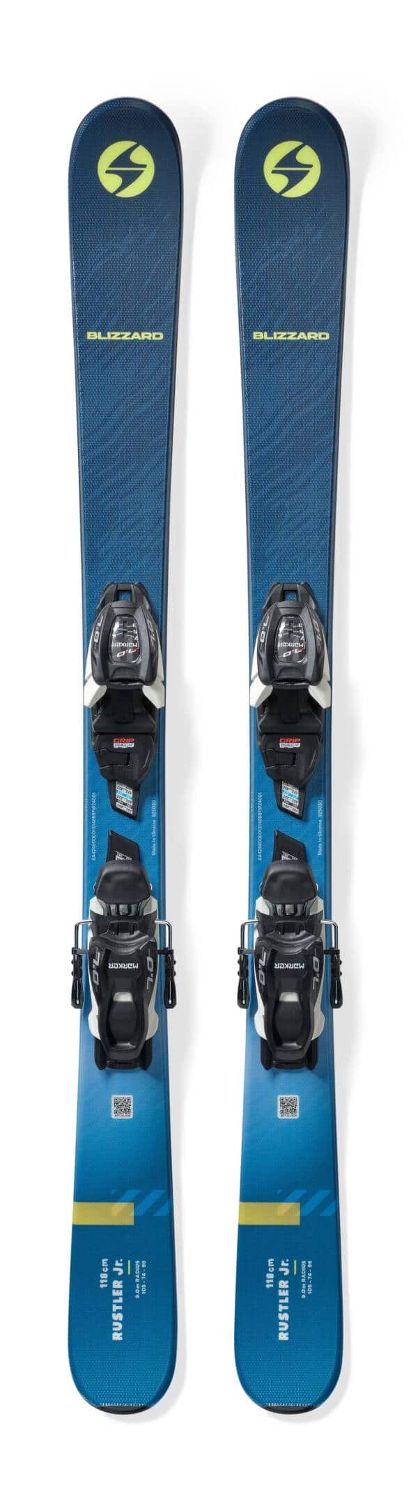 Blizzard Rustler Twin Junior Skis with Marker 4.5 Bindings 2026
