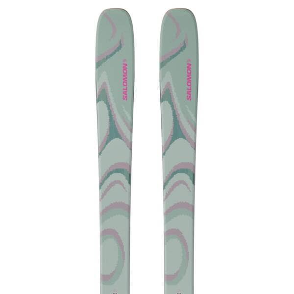 Salomon QST 100 Iceberg Green Skis 2026 - Image 3