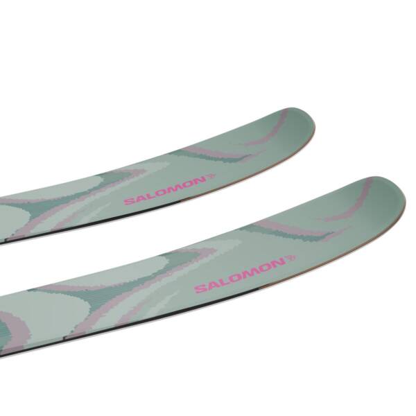 Salomon QST 100 Iceberg Green Skis 2026 - Image 5