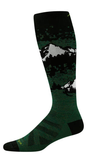 Darn Tough Cold Smoke OTC Lightweight Men's Ski Socks