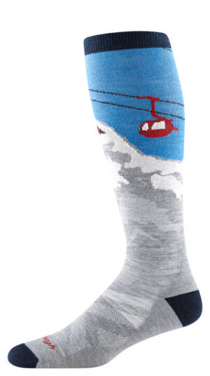 Darn Tough Heady Yeti OTC Midweight with Cushion Men's Ski Socks