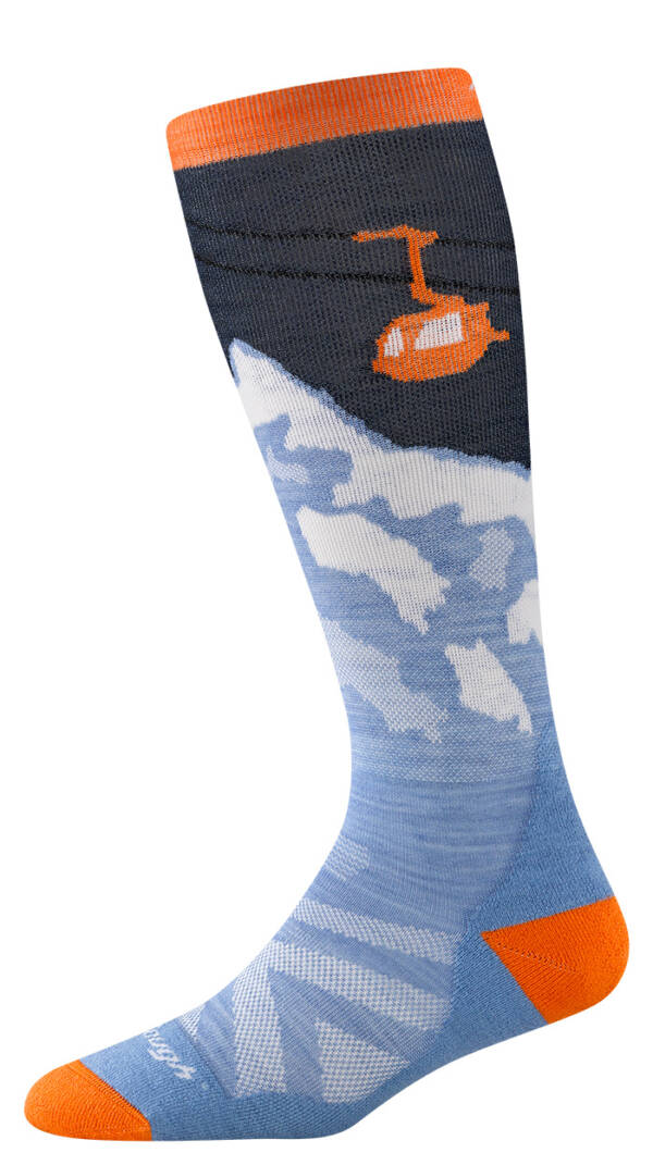 Darn Tough Little Yeti OTC Midweight with Cushion Junior Ski Socks - Image 2