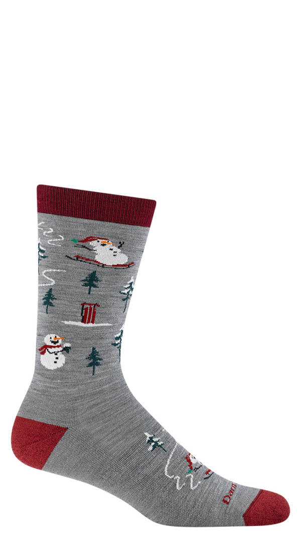 Darn Tough Sled Head Crew Lightweight with Cushion Men's Socks - Image 2