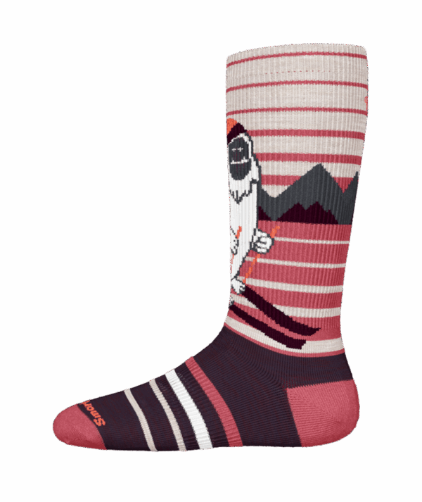Smartwool Wintersport Full Cushion Yeti OTC Junior Socks - Image 3
