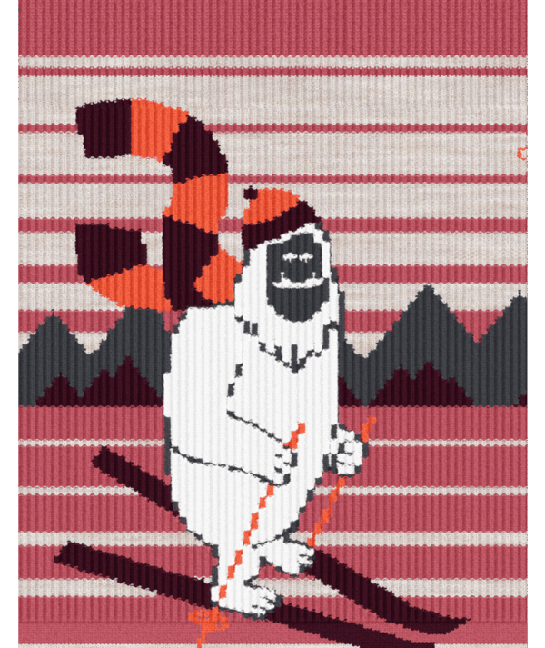 Smartwool Wintersport Full Cushion Yeti OTC Junior Socks - Image 4