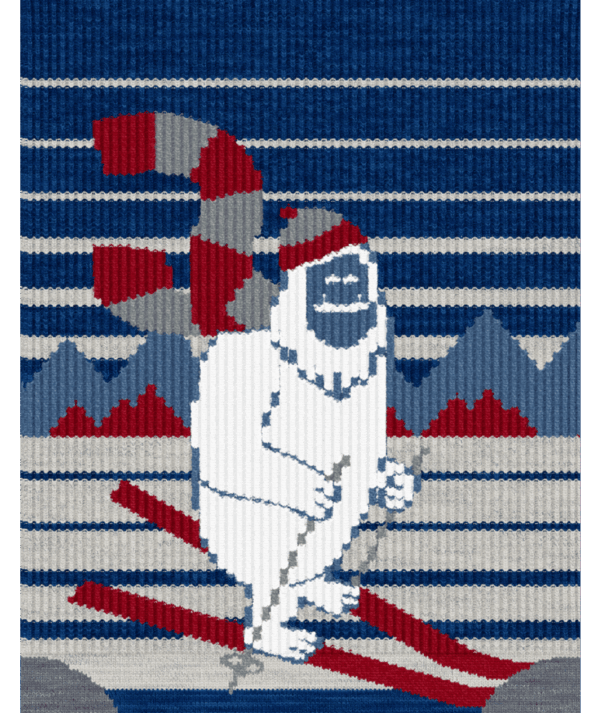 Smartwool Wintersport Full Cushion Yeti OTC Junior Socks - Image 2