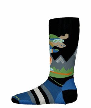 Smartwool Kids Wintersport Full Cushion Mountain Moose OTC Junior Socks
