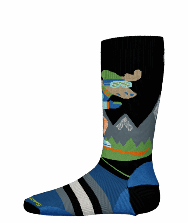 Smartwool Kids Wintersport Full Cushion Mountain Moose OTC Junior Socks