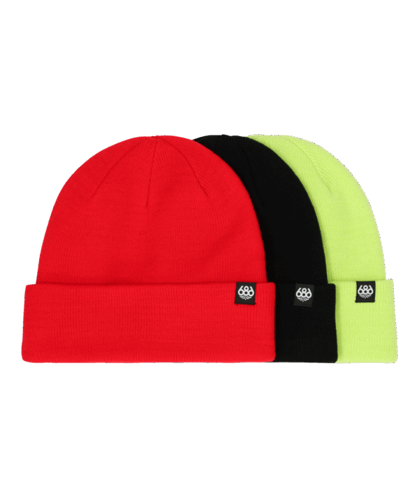 686 Standard Roll Up 3 Pack Beanie 2026 - Image 2