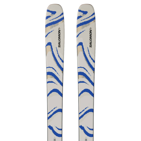 Salomon QST 106 Almond Milk Skis 2026 - Image 5