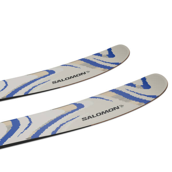 Salomon QST 106 Almond Milk Skis 2026 - Image 4