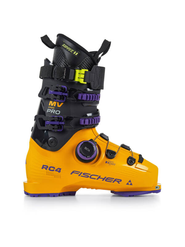 Fischer RC4 Free Pro MV 130 BOA Men's Ski Boots with Zipfit Liner 2026