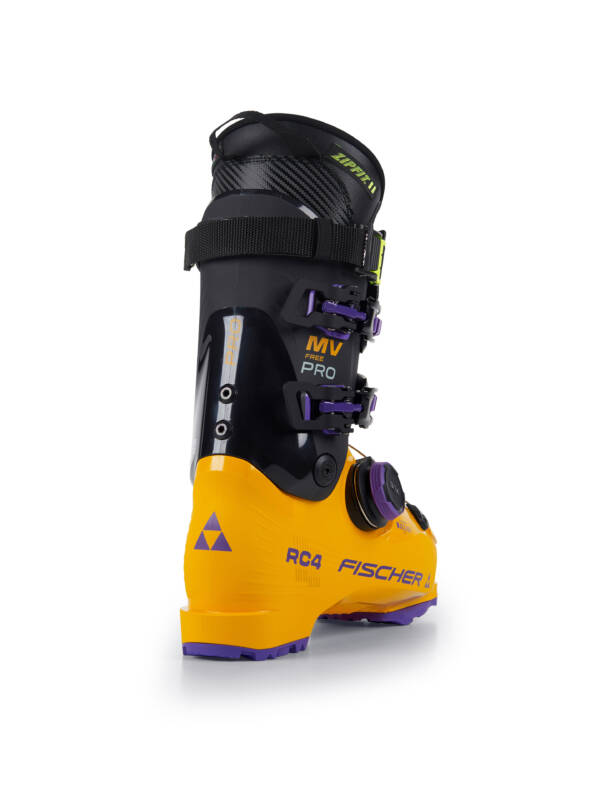 Fischer RC4 Free Pro MV 130 BOA Men's Ski Boots with Zipfit Liner 2026 - Image 3
