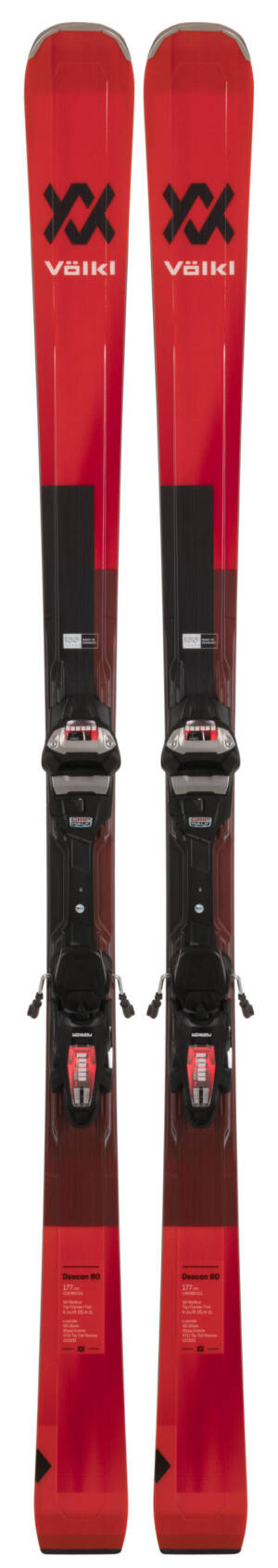 Volkl Deacon 80 Mens Skis with Low-Ride XL 13 GW Bindings 2023