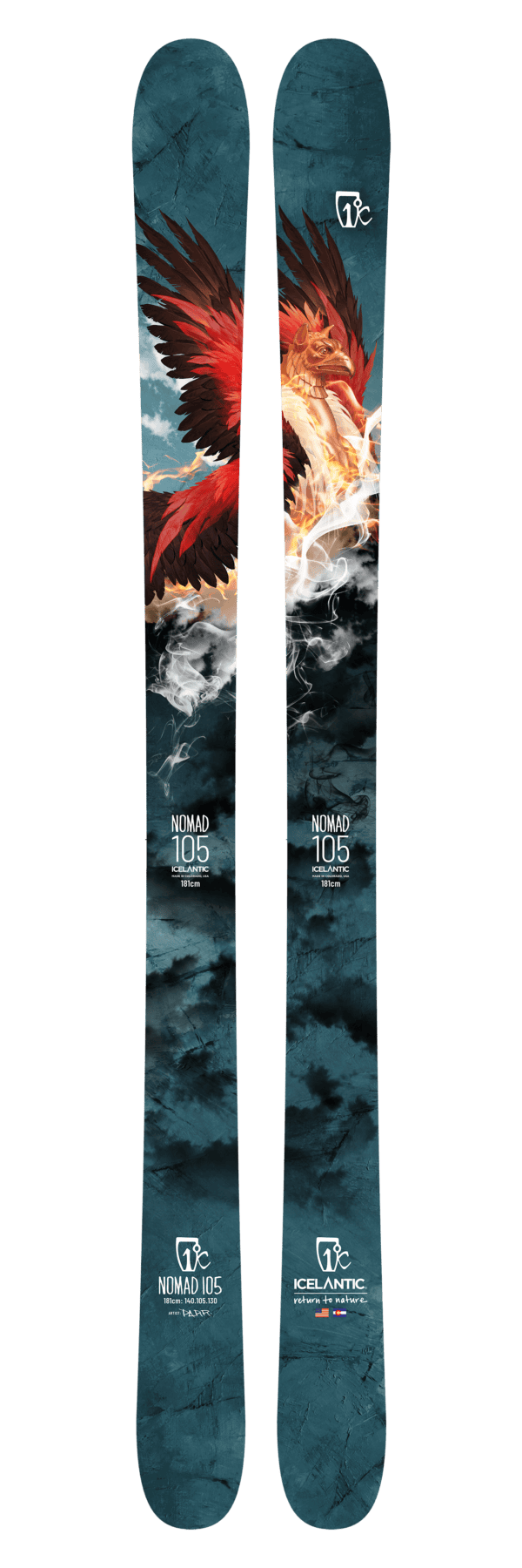 Icelantic Nomad 105 Mens Skis 2023
