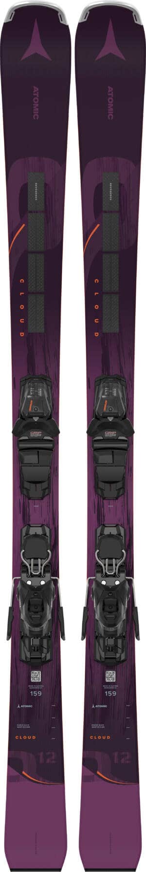 Atomic Cloud Q12 Womens Skis with M10 Bindings 2023