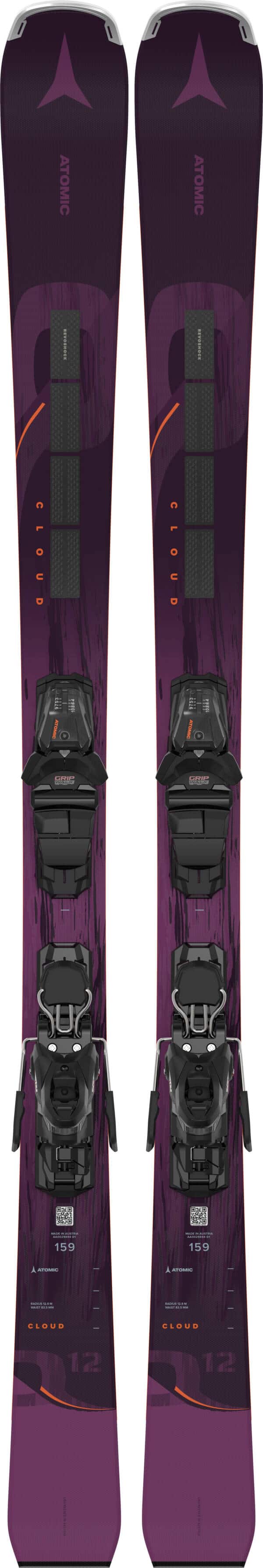 Atomic Cloud Q12 Womens Skis with M10 Bindings 2023